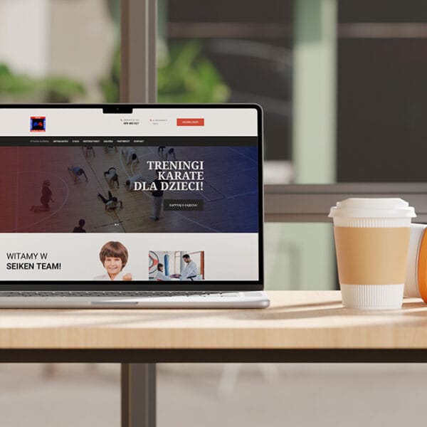 Karate Zgierz - Mockup