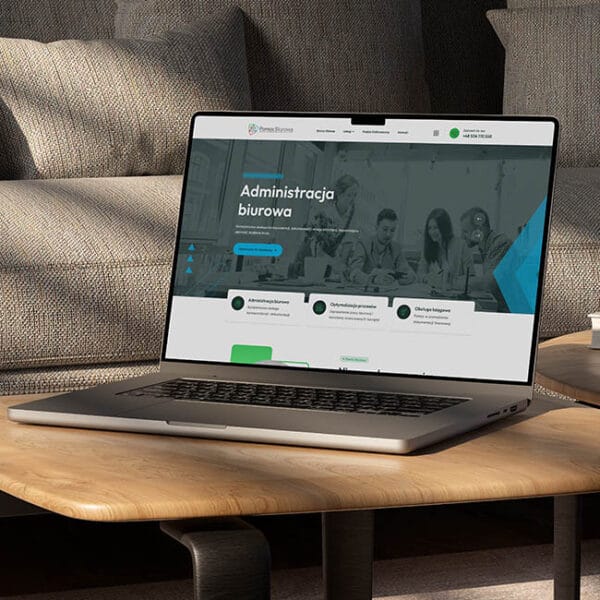 Pomoc biurowa - mockup