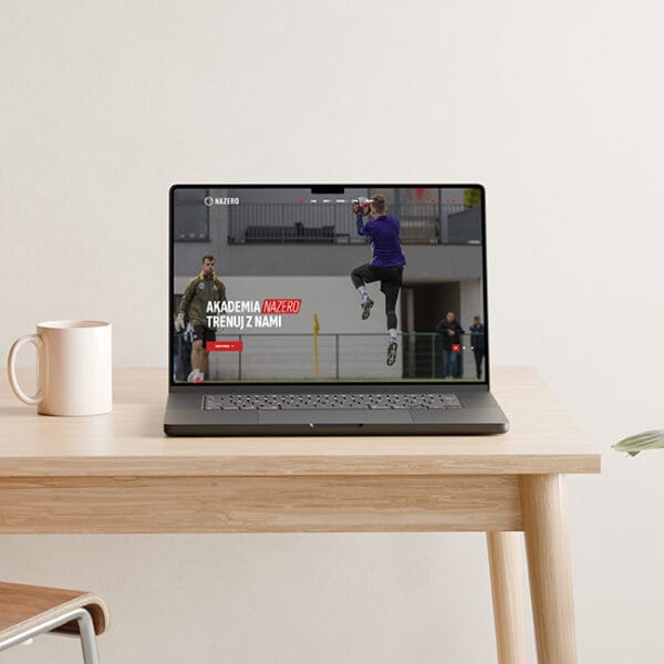 akademianazero.pl - Stworzenie strony mockup