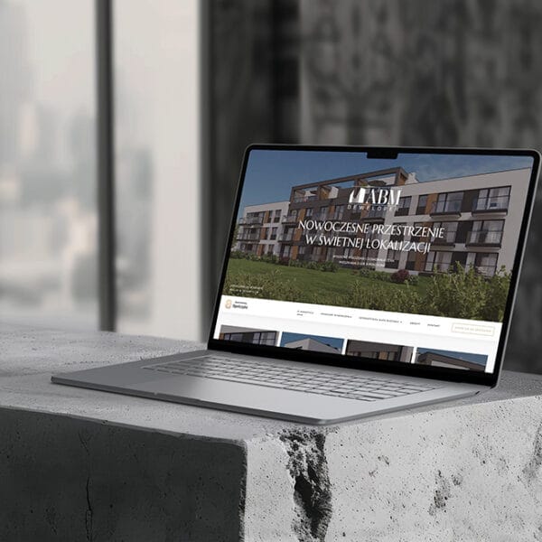 W lipcu 2025 roku wykonaliśmy całkowicie nową stronę dla developera AMB Developer - apartamentyopolczyka.pl. Strona responsywna, pozycjonowana.