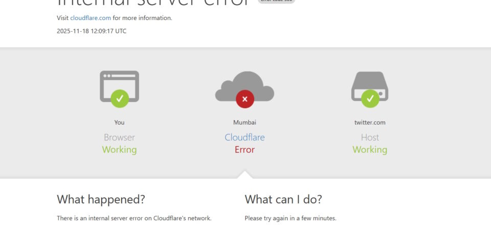 Globalna awaria Cloudflare sparaliżowała internet – pełny raport i analiza