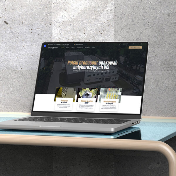 mockup strony excor.pl