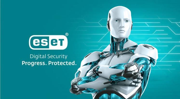 Grafika ESET Digital Security – ochrona przed wirusami i ransomware w firmie