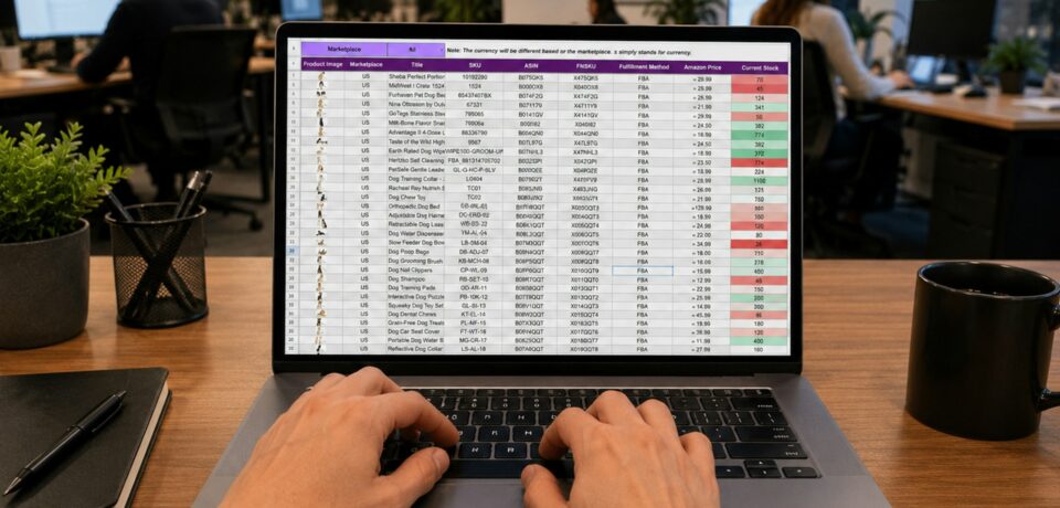 Praca w arkuszu Excel na laptopie — koniec wsparcia Office 2021 w firmie