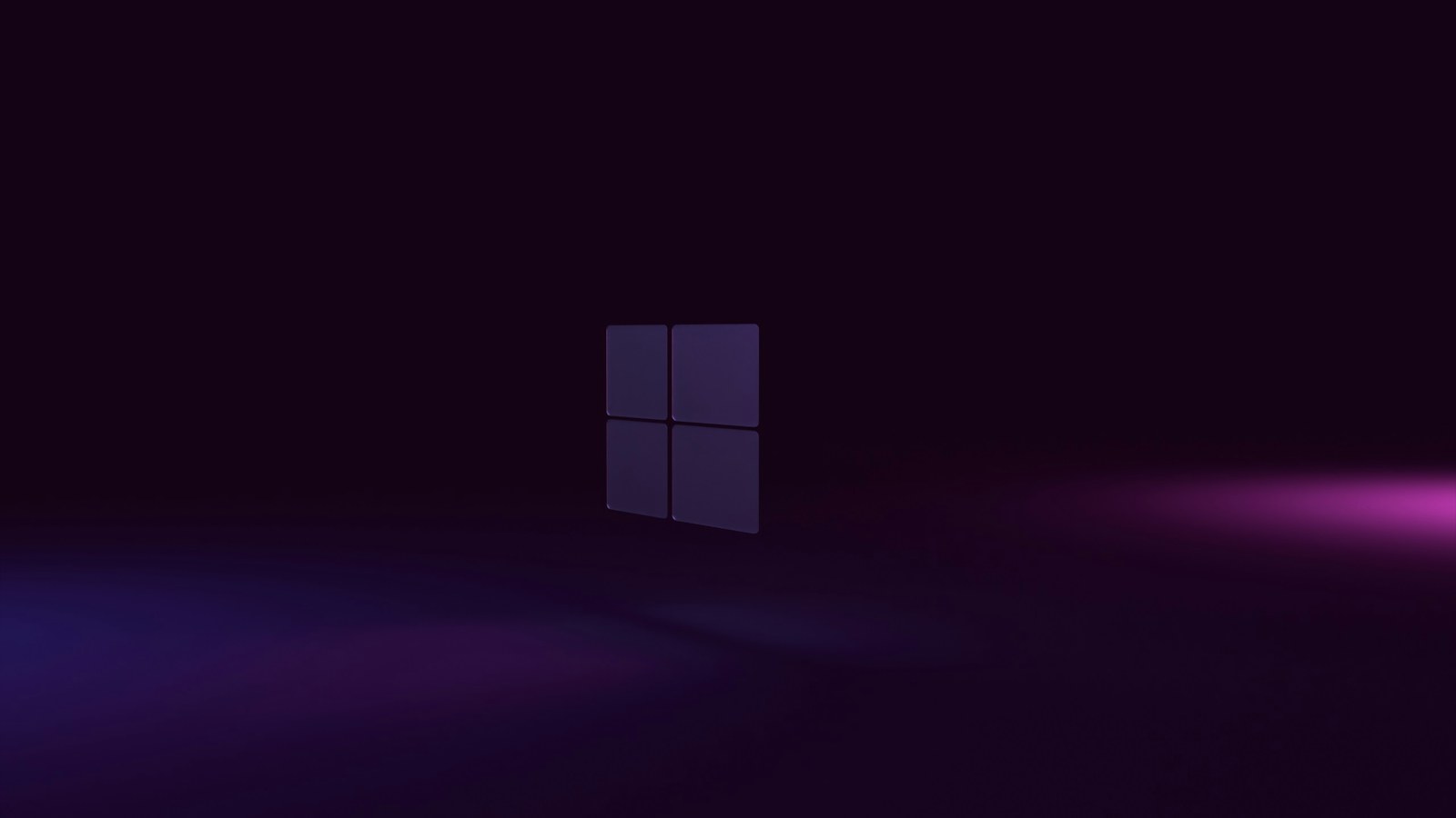 Ikona Windows w półmroku – koniec pierwszego roku programu ESU dla Windows 10